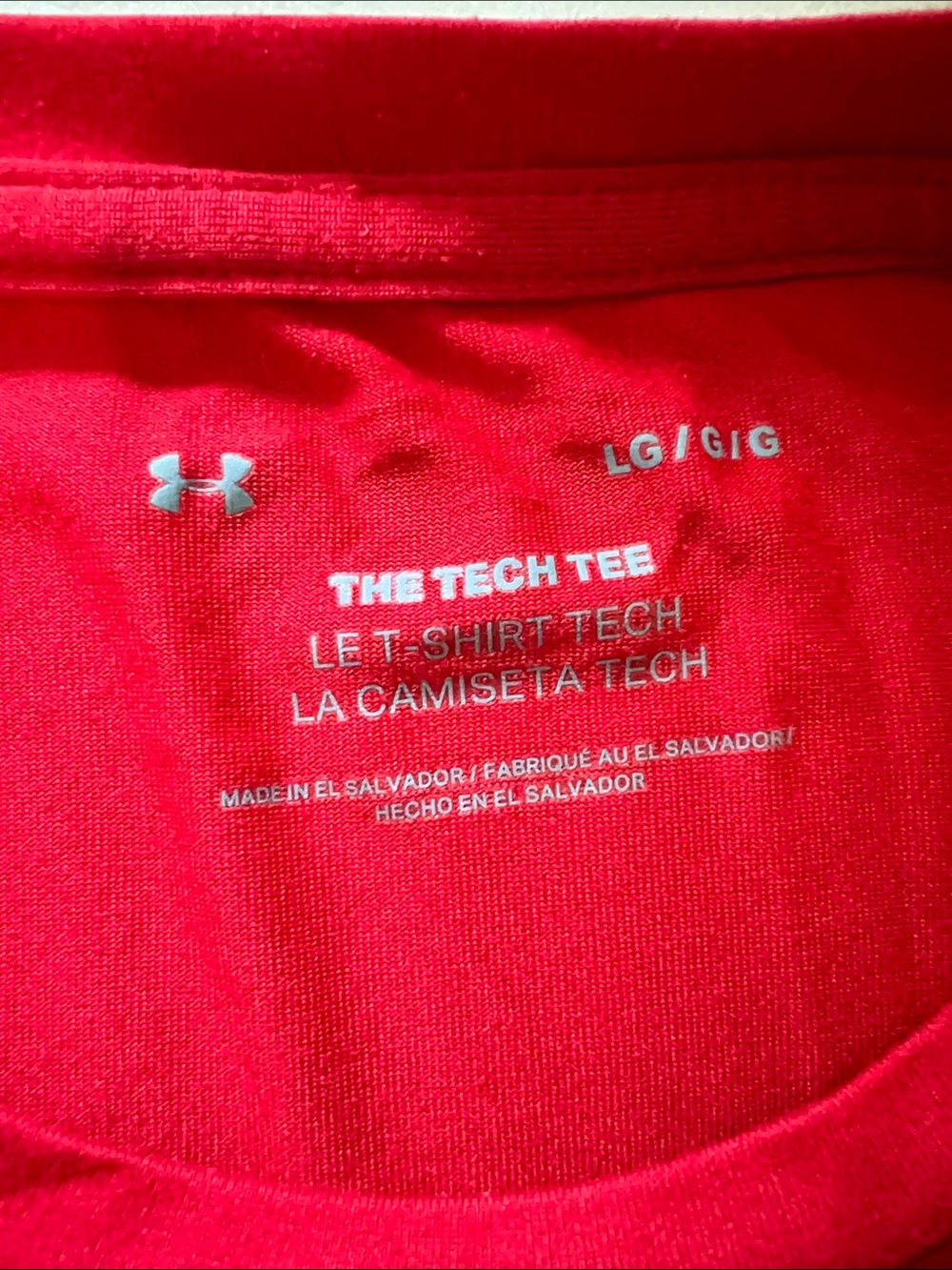 Under Armour Red Marines Graphic Short-Sleeve Tee - Picture 2 of 4